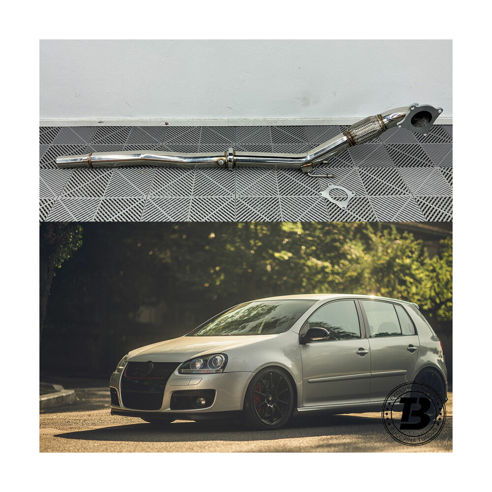 Downpipe compatibil cu VW Golf 5 V GTI Downpipe compatibil cu VW Golf 5 V GTI