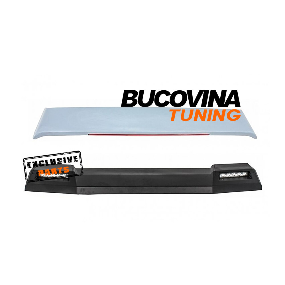 Eleron Frontal cu eleron portbagaj LED compatibil cu Mercedes Benz G-Class W463 (89-17) Eleron Frontal cu eleron portbagaj LED compatibil cu Mercedes Benz G-Class W463 (89-17)