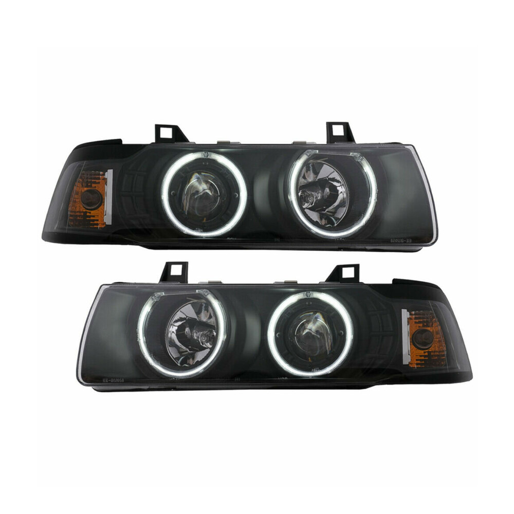 Faruri Angel Eyes compatibile cu BMW Seria 3 E36 (92-98) CCFL Faruri Angel Eyes compatibile cu BMW Seria 3 E36 (92-98) CCFL