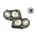 Faruri Angel Eyes compatibile cu Chrysler 300C (04-08) — imaginea 2