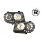 Faruri Angel Eyes compatibile cu Chrysler 300C (04-08) — imaginea 3