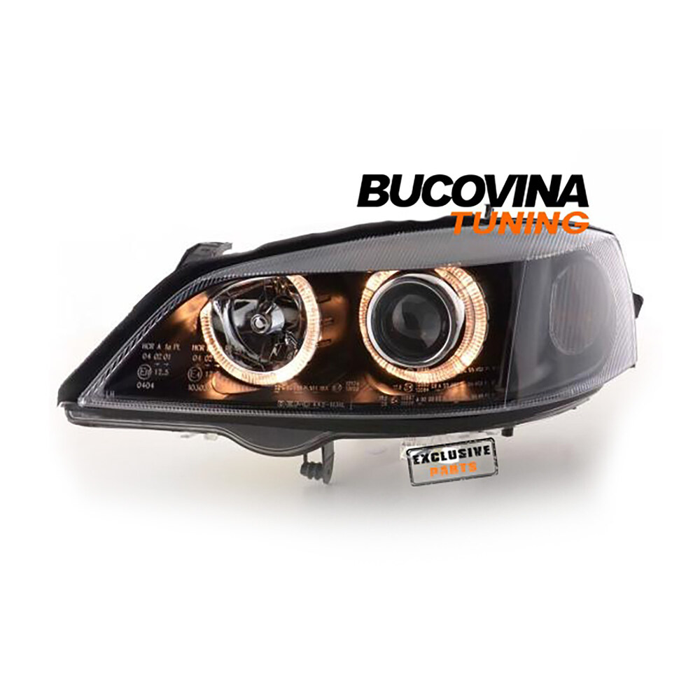 Faruri Angel Eyes compatibile cu Opel Astra G (98-04) Faruri Angel Eyes compatibile cu Opel Astra G (98-04)