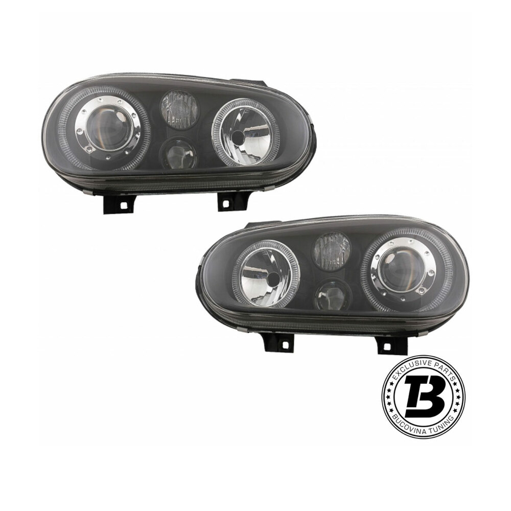 Faruri Angel Eyes compatibile cu VW Golf 4 (97-03) Faruri Angel Eyes compatibile cu VW Golf 4 (97-03)