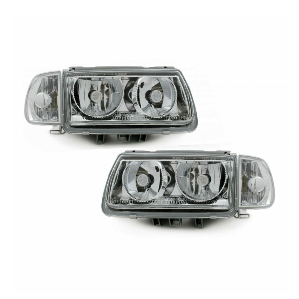 Faruri compatibile cu VW Polo 6N (95-98) Chrome Design Faruri compatibile cu VW Polo 6N (95-98) Chrome Design