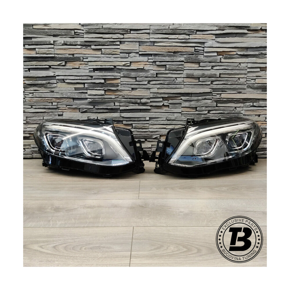 Faruri FULL LED compatibile cu Mercedes M-Class W166 (12-15) Faruri FULL LED compatibile cu Mercedes M-Class W166 (12-15)