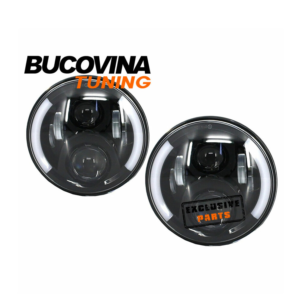 Faruri Full LED CREE compatibile cu Mercedes Benz G-Class W463 (89-17) Faruri Full LED CREE compatibile cu Mercedes Benz G-Class W463 (89-17)