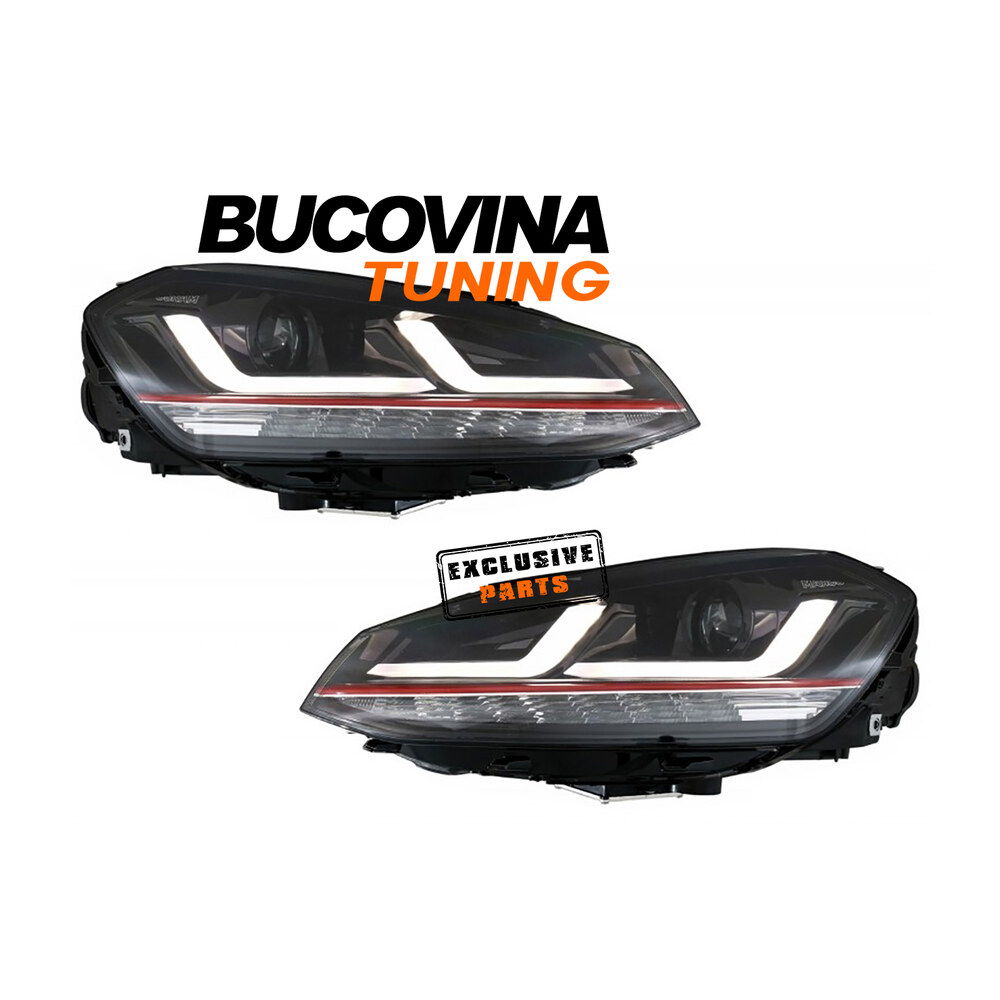 Faruri Full LED Osram compatibile cu VW Golf 7 (12-17) Faruri Full LED Osram compatibile cu VW Golf 7 (12-17)