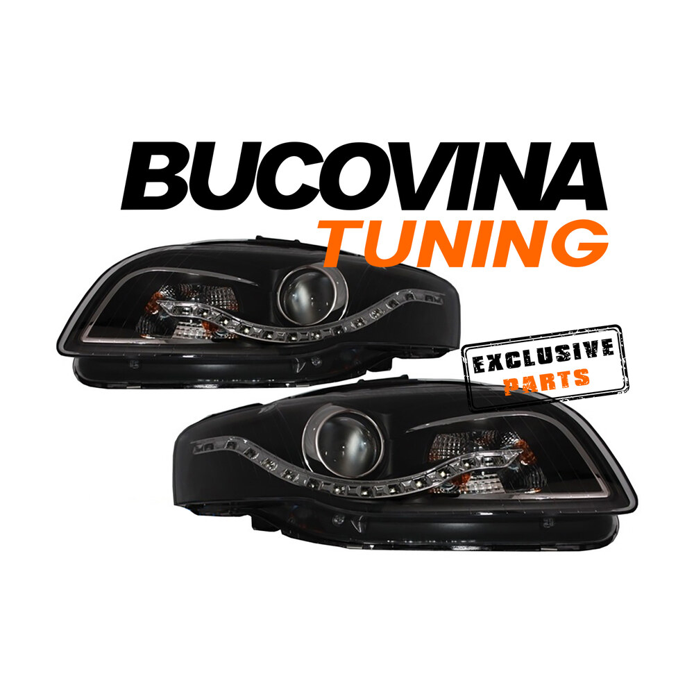 Faruri LED compatibile cu Audi A4 B7 (04-08) Faruri LED compatibile cu Audi A4 B7 (04-08)