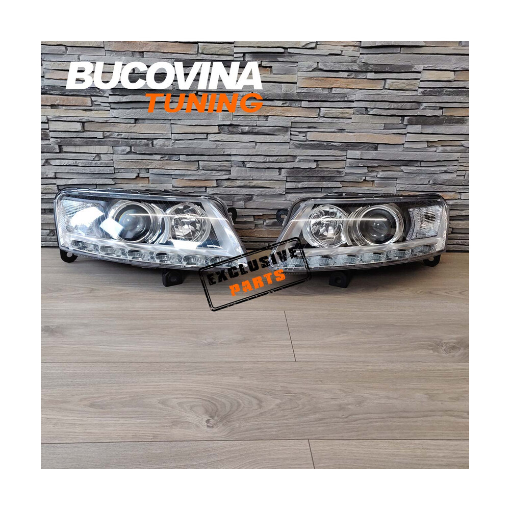 Faruri LED compatibile cu Audi A6 C6 4F (04-08) Xenon Faruri LED compatibile cu Audi A6 C6 4F (04-08) Xenon