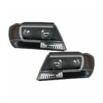 Faruri LED compatibile cu Jeep Grand Cherokee (99-04)
