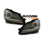 Faruri LED compatibile cu Mercedes Benz C-Class W204 facelift (11-14) (cod SWMB22ADGXB) — imaginea 3