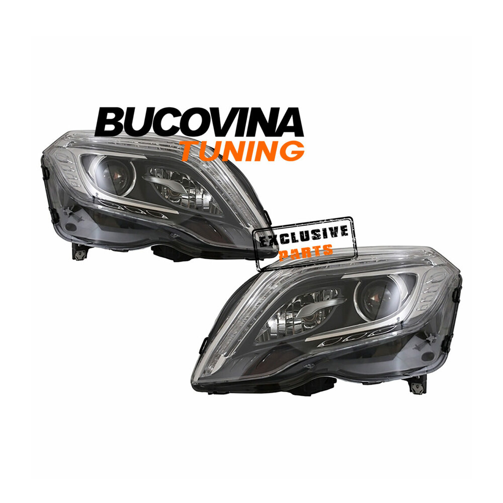 Faruri LED compatibile cu Mercedes Benz GLK X204 (13-15) Faruri LED compatibile cu Mercedes Benz GLK X204 (13-15)