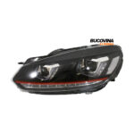 Faruri LED compatibile cu VW Golf 6 (08-12) (cod HLVWG6UR) — imaginea 2