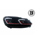 Faruri LED compatibile cu VW Golf 6 (08-13) Golf 7.5 Look — imaginea 2