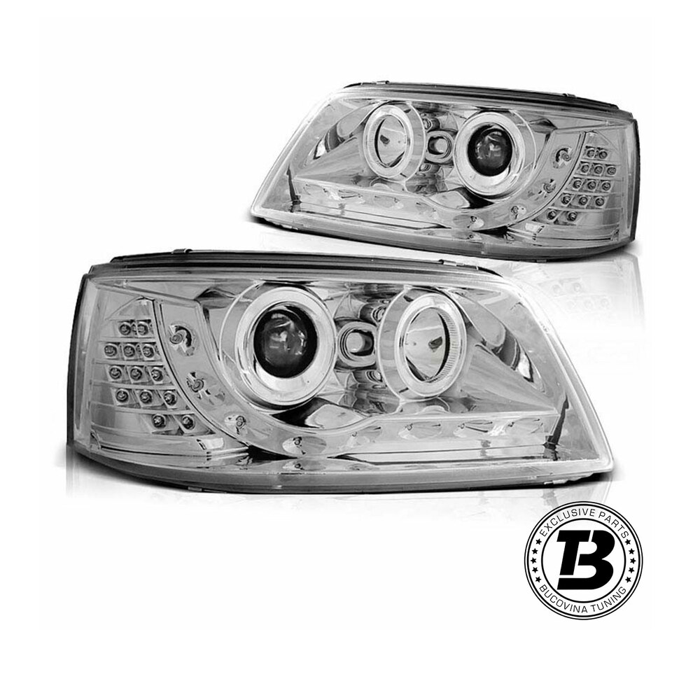 Faruri LED compatibile cu VW Transporter T5 (03-09) Faruri LED compatibile cu VW Transporter T5 (03-09)