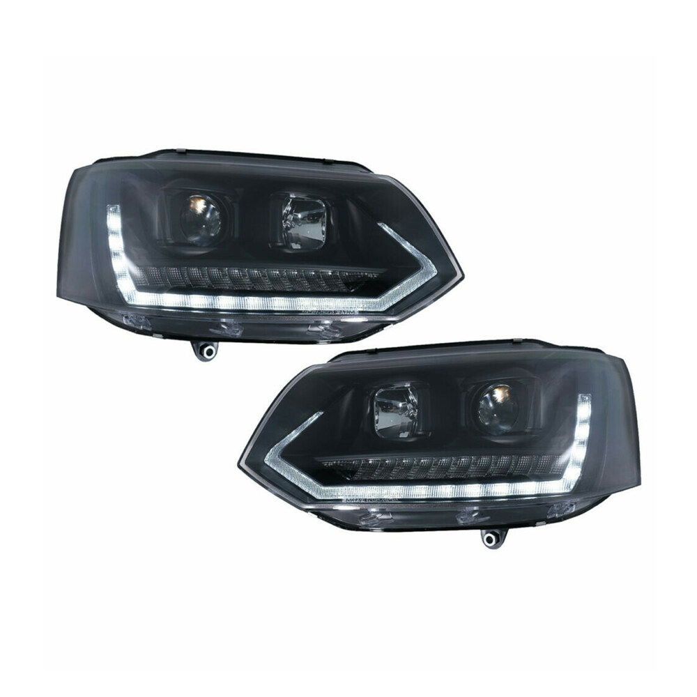 Faruri LED DRL compatibile cu VW Transporter T5 (10-15) (cod HLVWT5BFW) Faruri LED DRL compatibile cu VW Transporter T5 (10-15) (cod HLVWT5BFW)