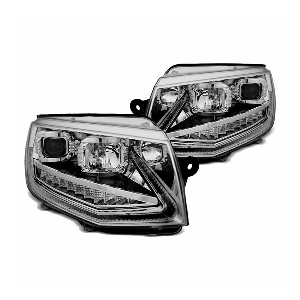 Faruri LED DRL compatibile cu VW Transporter T6 (15-20) (cod LPVWS7) Faruri LED DRL compatibile cu VW Transporter T6 (15-20) (cod LPVWS7)