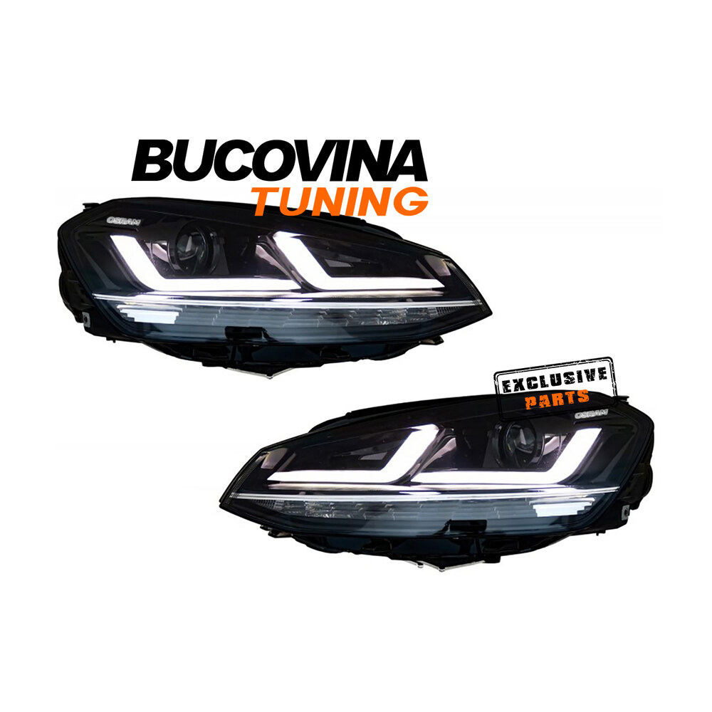 Faruri LED Osram compatibile cu VW Golf 7 (12-17) Xenon (cod LEDHL104-CM) Faruri LED Osram compatibile cu VW Golf 7 (12-17) Xenon (cod LEDHL104-CM)