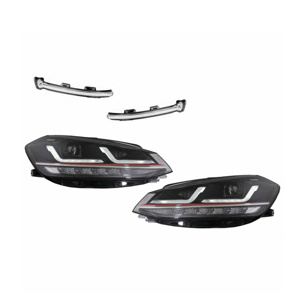 Faruri Osram cu Indicator pentru oglindă compatibile cu VW Golf 7.5 (17-20) Faruri Osram cu Indicator pentru oglindă compatibile cu VW Golf 7.5 (17-20)