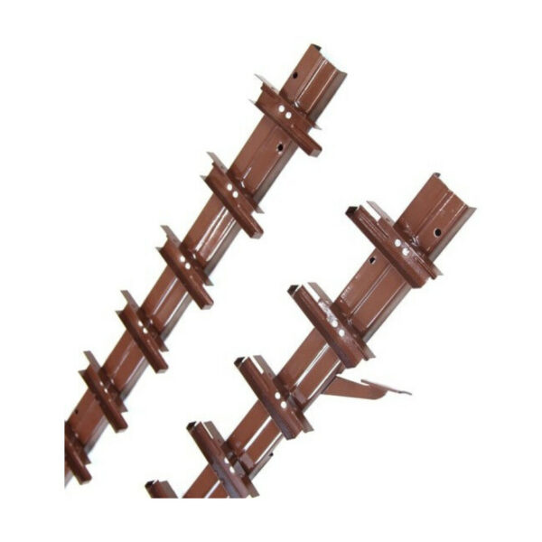 Feronerie PergoLino10 pentru jaluzele de terasă, 90 cm, 10 lamele orientabile, oțel galvanizat vopsit