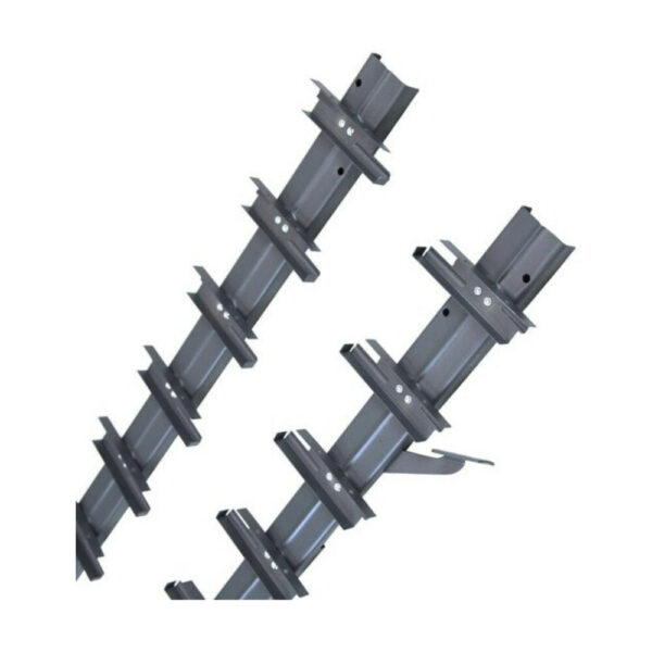 Feronerie PergoLino12 pentru jaluzele de terasă, 109 cm, 12 lamele orientabile, oțel galvanizat vopsit — imaginea 2