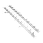 Feronerie PergoLino12 pentru jaluzele de terasă, 109 cm, 12 lamele orientabile, oțel galvanizat vopsit — imaginea 5