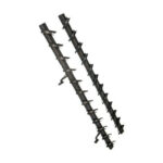 Feronerie PergoLino12 pentru jaluzele de terasă, 109 cm, 12 lamele orientabile, oțel galvanizat vopsit — imaginea 6