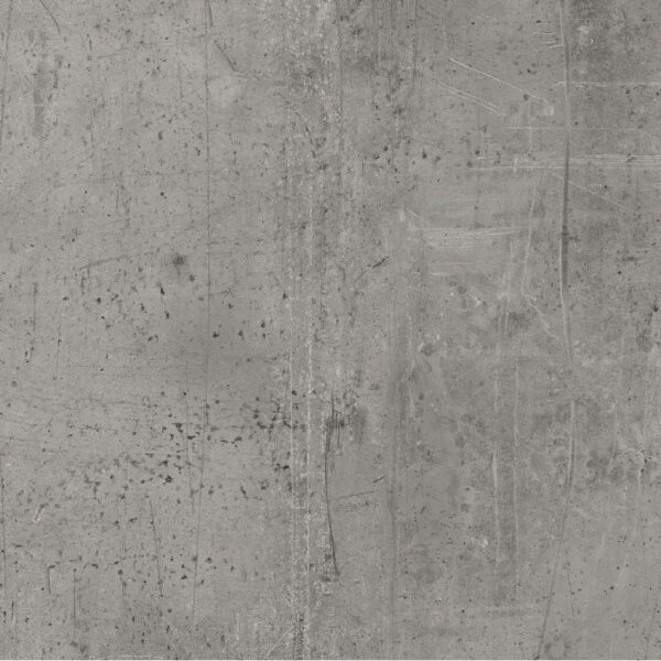 Decorul Fundermax 0427 Skyline de aproape: beton gri deschis cu pori închiși, zgârieturi fine și nori de nuanță