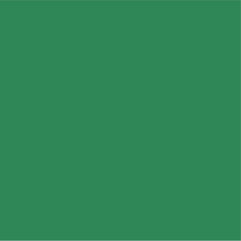 Decorul uni Fundermax 0623 Green văzut din față: verde intens, cu o ușoară nuanță albăstruie, o culoare plină Decorul uni Fundermax 0623 Green văzut din față: verde intens, cu o ușoară nuanță albăstruie, o culoare plină