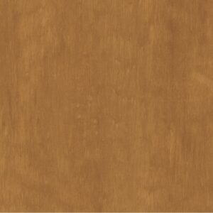 Decorul Fundermax 0931 Akro Almond de aproape: lemn stilizat caramel-auriu, cu dungi verticale moi și pete mai deschise