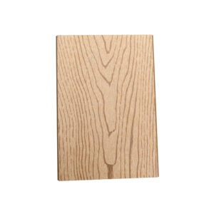 Placă Ares Light Wood bej cu desen de lemn în relief, vedere de sus