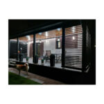 Glisiere din aluminiu Mesteri Mari 200 cm pentru 24 de lamele orientabile, jaluzele de terasă — imaginea 6