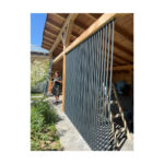 Glisiere din aluminiu Mesteri Mari 225 cm pentru 27 de lamele orientabile, jaluzele de terasă — imaginea 2