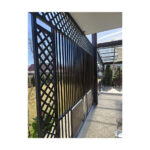 Glisiere din aluminiu Mesteri Mari 275 cm pentru 33 de lamele orientabile, jaluzele de terasă