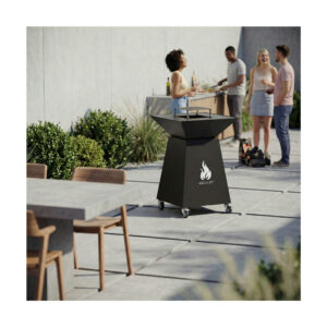 Grătar de grădină cu plită 6 mm pătrată 700x700 mm — imaginea 2