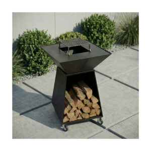 Grătar de grădină cu plită 6 mm pătrată 700x700 mm