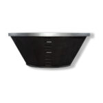 Grătar diametru 70 cm, plită 8 mm — imaginea 3