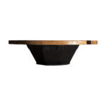 Grătar stejar diametru 70 cm, jumătate grill, plită 8 mm — imaginea 5