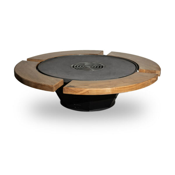 Grătar stejar diametru 70 cm, plită 8 mm