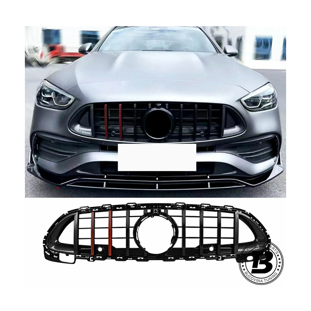 Grilă compatibilă cu Mercedes C Class W206 S206 (22-25) B Design Grilă compatibilă cu Mercedes C Class W206 S206 (22-25) B Design