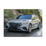 Grilă compatibilă cu Mercedes Clasa E W214 S214 (24-26) GT Design Chrome — imaginea 3