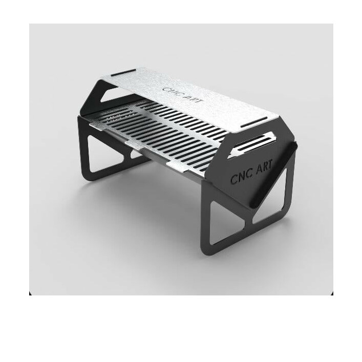 Grill de camping din oțel de 5 mm, 40 × 30 cm, portabil, personalizabil cu nume Grill de camping din oțel de 5 mm, 40 × 30 cm, portabil, personalizabil cu nume