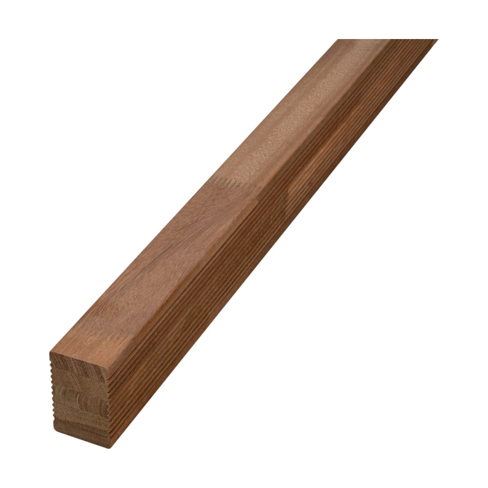 Grindă de substructură din Redwood stratificată, cu îmbinare în dinți vizibilă pe fața de sus și caneluri pe o latură Grindă de substructură din Redwood stratificată, cu îmbinare în dinți vizibilă pe fața de sus și caneluri pe o latură