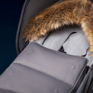 Husă de picioare Anex HUG 6+ bej pentru cărucior, exterior din nylon hidrofug