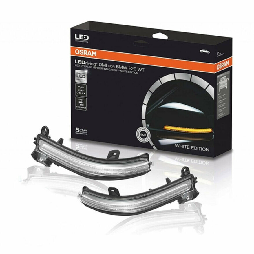 Indicator dinamic Osram Full LED oglindă compatibil cu BMW Seria 1 F20 (11-19) Indicator dinamic Osram Full LED oglindă compatibil cu BMW Seria 1 F20 (11-19)