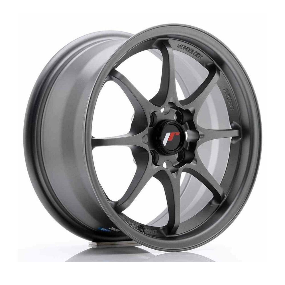Jantă JR JR5 R15 7J ET35 4x100 Matt Gun Metal Jantă JR JR5 R15 7J ET35 4x100 Matt Gun Metal