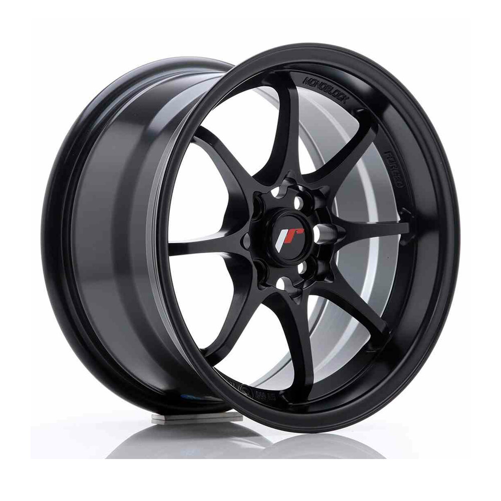 Jantă JR JR5 R15 8J ET28 4x100 Matt Black Jantă JR JR5 R15 8J ET28 4x100 Matt Black