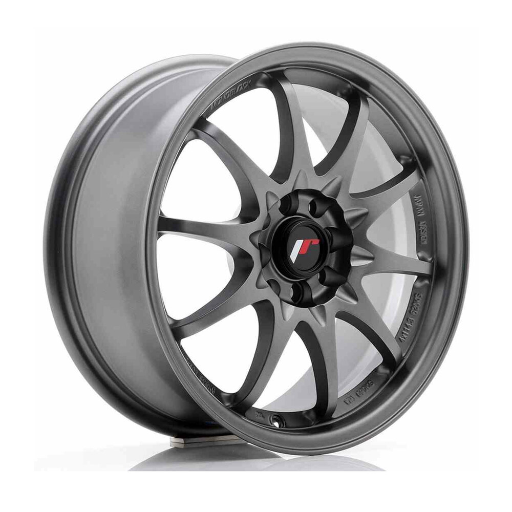 Jantă JR JR5 R16 7J ET30 4x100/108 Matt Gun Metal Jantă JR JR5 R16 7J ET30 4x100/108 Matt Gun Metal