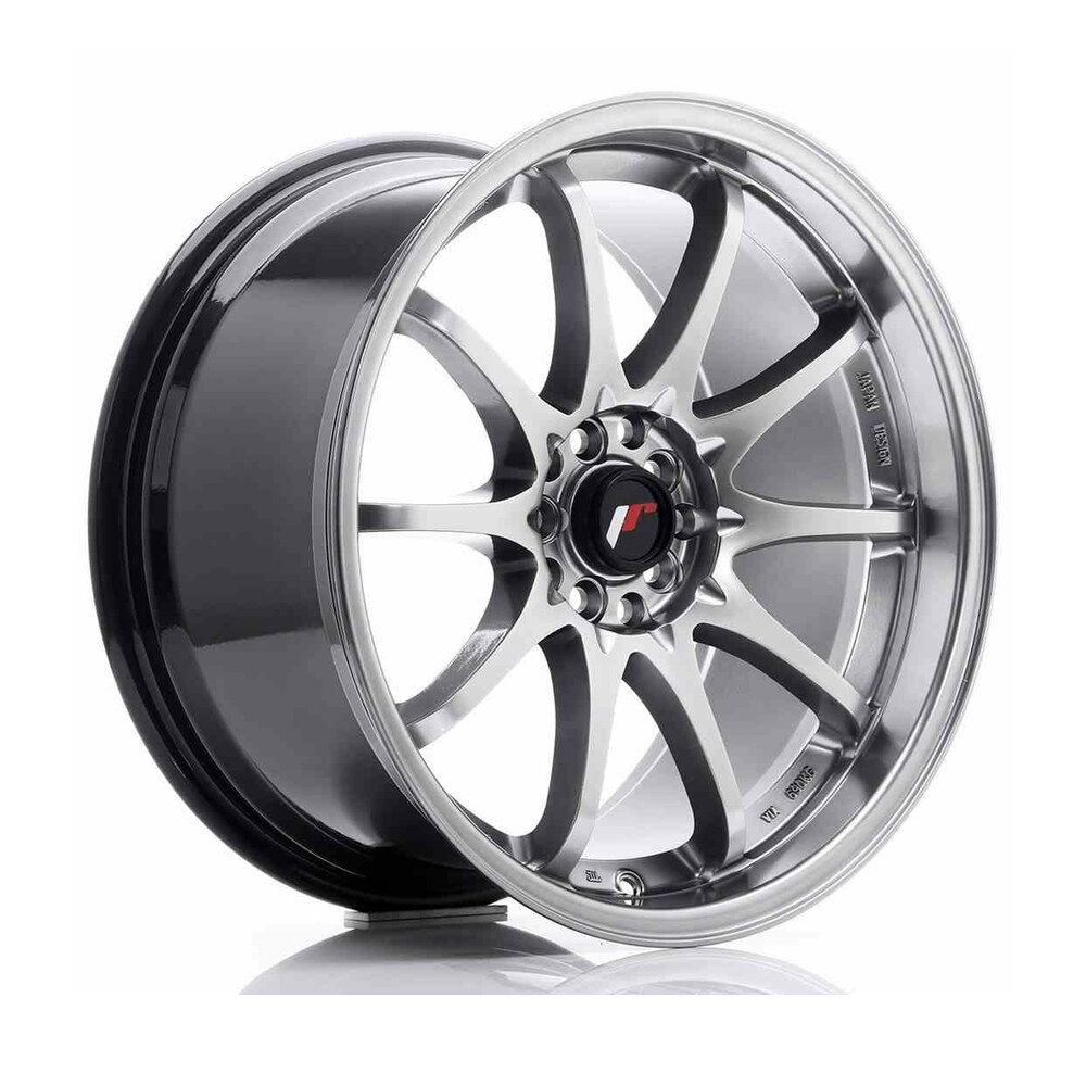 Jantă JR JR5 R18 9,5J ET22 5x100/114,3 Hyper Black Jantă JR JR5 R18 9,5J ET22 5x100/114,3 Hyper Black