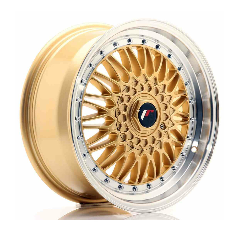 Jantă JR JR9 R17 7,5J ET35 4x100/108 Gold w/Machined Lip Jantă JR JR9 R17 7,5J ET35 4x100/108 Gold w/Machined Lip